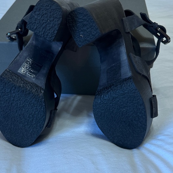 All Saints Rees Asphalt Women's Platform Sandal 9.5 - Picture 5 of 6